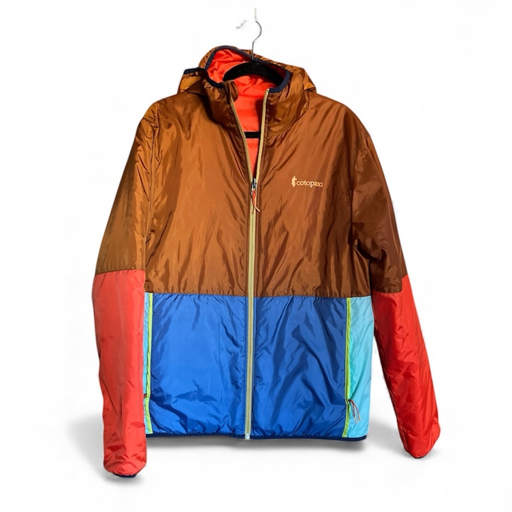 Cotopaxi Multicolor Reversible Adventure Jacket Men’s medium